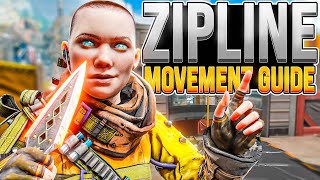 Advanced Zipline Movement Guide  Apex Legends Mantle Jump Mantle Crouch Mantle Cancel [upl. by Selene]