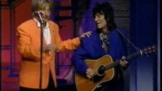 Rod Stewart sings Maggie May live on Letterman 1993 [upl. by Xavier]