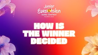 Junior Eurovision 2024 How is the winner decided 🗳 🏆  JESC2024 [upl. by Seltzer]