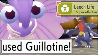 ★EPIC VENOMOTH SWEEP★ Tinted Lens Venomoth Moveset  GUILLOTINE [upl. by Boyden]