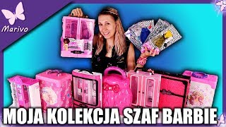 NOWA SZAFA DLA BARBIE  MOJA KOLEKCJA I NOWE UBRANKA  Unboxing lalkami Ubranka Akcesoria Specjał 3 [upl. by Kennet294]