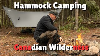 Hammock Camping Remote Canadian Wilderness [upl. by Eleanor]