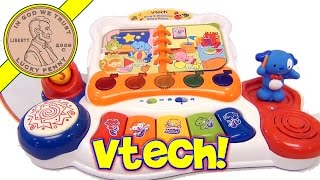 VTech Sing and Discover Story Musical Piano Drums and Microphone Toy [upl. by Zoarah]