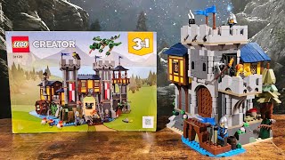 Lego Creator 3in1 Medieval Castle 31120  Stormwatch Isle MOC [upl. by Cariotta]