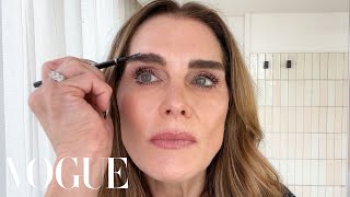 Brooke Shields’s Guide to Skin Care in Your 50s and LessIsMore Makeup  Beauty Secrets  Vogue [upl. by Cecily257]