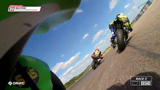 2024 Bennetts British Superbikes Round 7  Thruxton  Race 3 onboard highlights [upl. by Mccord]