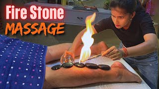 ASMR Crush Away Your Stress With Chinese Massage Therapy 😴  Fire Stone Leg Massage [upl. by Reywas]