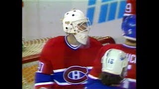 Habs  Edmonton  Racicot shuts out Oilers 199091 [upl. by Arykahs]