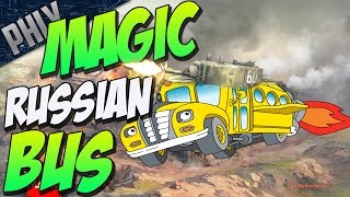 MAGIC RUSSIAN BUS  T28 Tank War Thunder Tanks Gameplay [upl. by Yardna80]