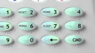 DMP Tutorial  Alarm System Keypad Tour [upl. by Woodman]