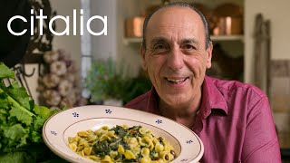 Gennaro Contaldos Orecchiette Pasta with Turnip Tops Recipe  Citalia [upl. by Tunk214]