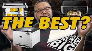 The Best TShirt Printers WATCH BEFORE YOU BUY [upl. by Reinertson805]