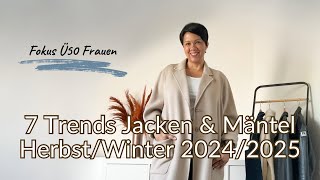 7 Jacken und Manteltrends HerbstWinter 20242025 [upl. by Oiramd]