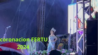 CORONACIÓN de la REYNA FERTU 2024 en OJOCALIENTEZACATECAS 👑  coique vlogs [upl. by Nosinned]