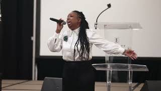 Holy Forever sung by SisCathy Brunson at the 37th International NBLC Convocation [upl. by Eneroc]