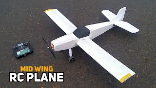 How to make RC Sports Plane Using Thermocol [upl. by Marmion]