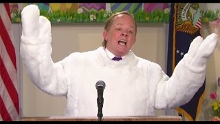 Saturday Night Live SNL Melissa McCarthy Plays Sean Spicer As Easter BunnySNL McCarthy Spicer [upl. by Moreville]