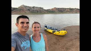 Intex Explorer K2 Inflatable Kayak Does it hold up Part 3 Review [upl. by Eiralih616]