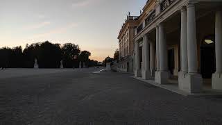 Schloss Schönbrunn Gloriette Park Winter Wien Tourist attraction Vienna Austria [upl. by Lette]