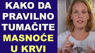 Kako pravilno da tumačite masnoće u krvi  lipogram  dr Bojana Mandić [upl. by Dranyar820]