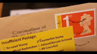 John Collects Stamps  Episode 39  Incoming Mail A counterfeit stamp amp German stamp update [upl. by Danielson]