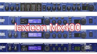 Lexcon MX400reverb Setting Dly Setting Lexcon MX400 reverb Setting Dly Setting [upl. by Kylila860]