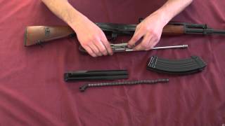 AK 47  gun disassembly [upl. by Cotsen]