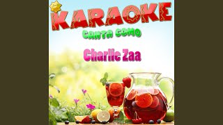 La Pollera Colora Popularizado por Charlie Zaa Karaoke Version [upl. by Boardman]