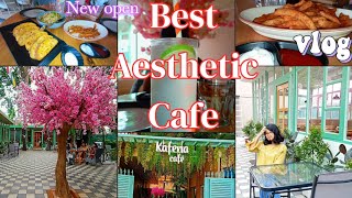 Kafena Cafe💗  Best Aesthetic Cafe in Siliguri😍 ❤  New Open [upl. by Aniretak]