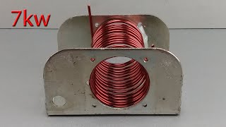 Top 5 Generator Easy To Make At Home Use Free 220v Electricity [upl. by Oab]