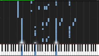 aLIEz Aldnoah Zero Ending 2 Piano Tutorial Synthesia Animenz [upl. by Ardolino]