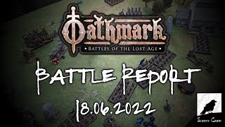 Oathmark Battle report 18622  Orcs Vs Dwarves [upl. by Adham702]