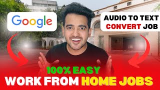 Earn ₹800Day from Mobile  Work From Home Jobs under Google Project  Online Part Time Jobs [upl. by Nnyltiac]