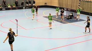 Highlights Juniorallsvenskan DJ18 Lindome IBK  ÅstorpKvidinge IBS 55 [upl. by Bently]