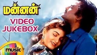 Mannan Tamil Movie Songs  Video Jukebox  Ilayaraja  Rajinikanth  Khushboo  Vijayashanti [upl. by Fonzie]