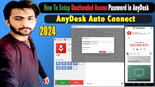 How To Setup Unattended Access Password in AnyDesk  AnyDesk Auto Connect  Technical Azad  2024 [upl. by Soinotna416]