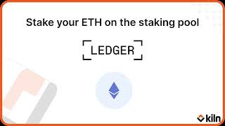 Ledger  Stake ETH on the staking pool [upl. by Natanoj]