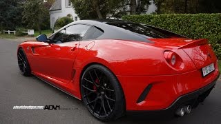 Ferrari 599 GTO on ADV1 Wheels  install teaser [upl. by Shauna]