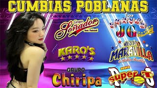 Los Mejores De Cumbias Poblanas Clásicas  Grupo Karos  Super T Sonador  Grupo Maravilla 💃 [upl. by Glarum900]