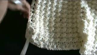 Woven Ribbon  HOW TO LACE RIBBON Trim for Crochet or Knitting Projects 3 [upl. by Gerrard511]