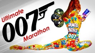 Ultimate BONDATHON James Bond 007 Marathon 25 Films in 3 Days w RANKINGS [upl. by Aicilanna]