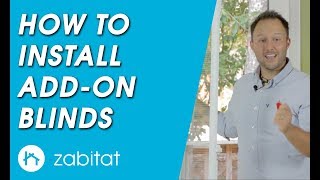 How to Install ODL AddOn Blinds for Flush Framed Doors [upl. by Gonzalez821]