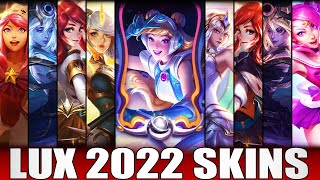 Space Groove Lux Skin Spotlight  League of Legends [upl. by Earehs]