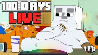 100 Days  LIVE MINECRAFT [upl. by Potter]