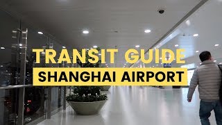 Transit in Shanghai Pudong Airport  How to get to your connecting flight and airport security [upl. by Ugo]