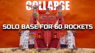 COLLAPSE  OFFLINE SOLO base with TWO Hidden Bunkers amp Small Upkeep [upl. by Nomde]