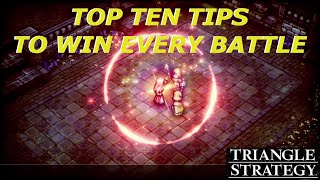 Triangle Strategy 10 Tips for Combat and Leveling [upl. by Simona]