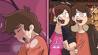 Special gift for Dipper  HermitMoth Comic dub [upl. by Zingg]