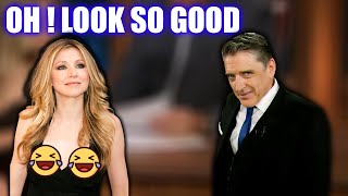 Sarah Chalke teased Craig Ferguson making the Gentleman quotOpen his eyes Widequot  Funny Moment [upl. by Katharyn]