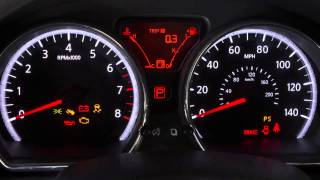 2015 NISSAN Versa Sedan  Warning and Indicator Lights [upl. by Maudie]